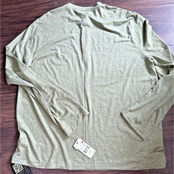 CRWTH Men's Regular-Fit Skull Logo-Print Placket Henley Long sleeve Shirt XL - Picture 7 of 8